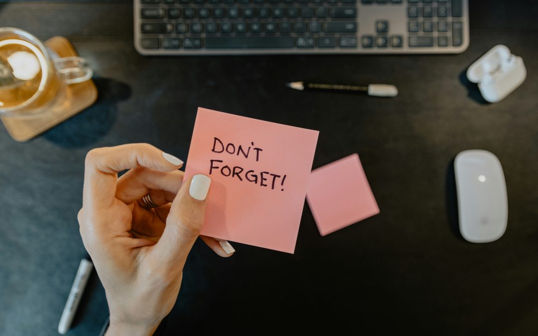Don’t Forget